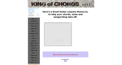 Desktop Screenshot of king-of-chords.com