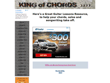 Tablet Screenshot of king-of-chords.com